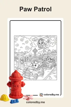 Paw Patrol coloring pages