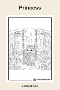 Princess coloring pages