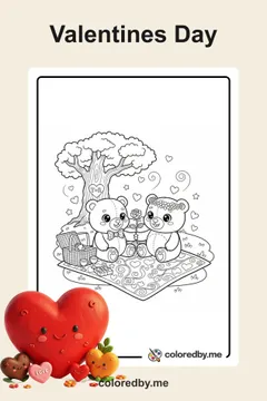 Valentines Day coloring pages