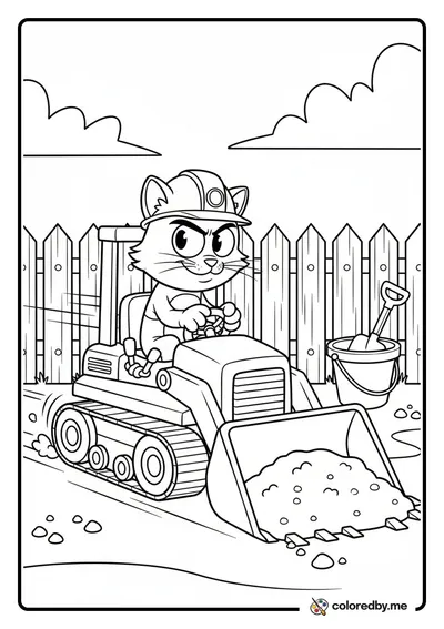 Cat Construction Crew