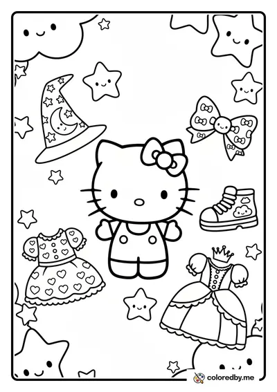 Hello Kitty Dress-Up Fun