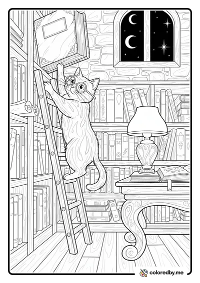 The Scholarly Librarian Cat